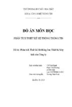 đồ án môn phân tích thiết kế hệ thống thông tin phân tích thiết kế hệ thống bán thiết bị máy tính của công ty