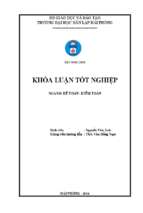 Kế toán chi phí sản xuất và tính giá thành sản phẩm tại công ty tnhh takahata precision việt nam