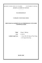 Quản lý rủi ro danh mục cho vay tại các ngân hàng thương mại việt nam tt