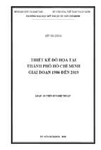 Thiết kế đồ họa tại thành phố hồ chí minh giai đoạn 1986 đến 2019