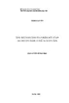 Tính chất định tính của nghiệm một số lớp các phương trình có trễ và trung tính
