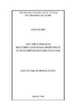 Thực hiện chính sách phát triển cán bộ đoàn chuyên trách cấp xã trên địa bàn tỉnh quảng nam