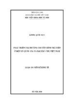 Phát triển thị trường truyền hình trả tiền ở một số quốc gia và bài học cho việt nam.