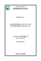 Quản lý chi thường xuyên ngân sách huyện đông giang, tỉnh quảng nam