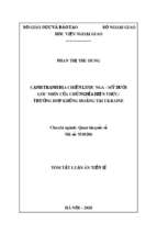 Cạnh tranh địa chiến lược nga – mỹ dưới góc nhìn của chủ nghĩa hiện thực trường hợp khủng hoảng tại ukraine