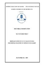 Shrinkage estimation of covariance matrix for portfolio selection on vietnam