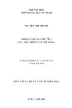 Môđun nội xạ cốt yếu các đặc trưng và mở rộng tt