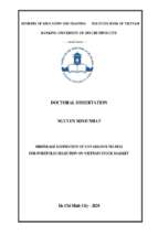 Shrinkage estimation of covariance matrix for portfolio selection on vietnam