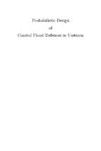 Probabilistic design of coastal flood defences in vietnam