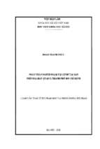 Nhân thân người phạm tội cướp tài sản trên địa bàn quận 3, thành phố hồ chí minh