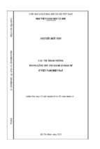 Các tội tham nhũng trong lĩnh vực thi hành án dân sự ở việt nam hiện nay