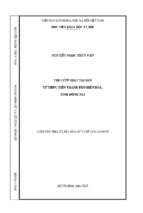 Tội cướp giật tài sản từ thực tiễn thành phố biên hòa, tỉnh đồng nai