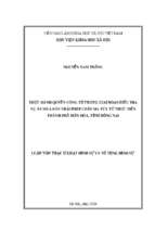 Thực hành quyền công tố trong giai đoạn điều tra vụ án mua bán trái phép chất ma túy từ thực tiễn thành phố biên hòa, tỉnh đồng nai