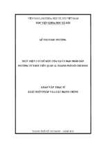 Thực hiện cơ chế một cửa tại ủy ban nhân dân phường từ thực tiễn quận 11, thành phố hồ chí minh