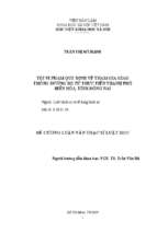 Tội vi phạm quy định về tham gia giao thông đường bộ từ thực tiễn thành phố biên hòa, tỉnh đồng nai