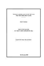 Tội cướp tài sản từ thực tiễn tỉnh đồng nai