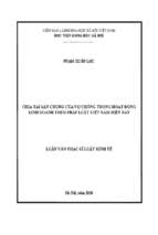 Chia tài sản chung của vợ chồng trong hoạt động kinh doanh theo pháp luật việt nam hiện nay