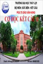 Cơ học kết cấu 2