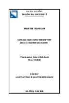 đánh giá chất lượng website vnpt khảo sát tại quảng bình