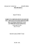 Nghiên cứu sự biến đổi chỉ số tương hợp thất trái – động mạch ở người mắc bệnh tim thiếu máu cục bộ mạn tính trước và sau can thiệp động mạch vành qua da tt