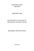 Giải ngân vốn hỗ trợ phát triển chính thức (oda) ở việt nam   thực trạng và giải pháp