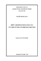 Phức cảm genji trong sáng tác của một số nhà văn hiện đại nhật bản