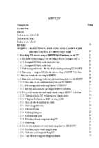 Giải pháp marketing nhằm nâng cao sức cạnh tranh của các công ty bảo hiểm phi nhân thọ việt nam    