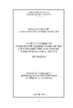 Khảo sát lỗi dùng từ trong bài viết văn miêu tả của học sinh lớp 4 ở trường thực hành sư phạm, thành phố cao lãnh, đồng tháp