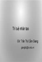 Trí tuệ nhân tạo