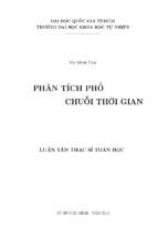 Phân tích phổ chuỗi thời gian