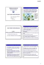 Sinh thái môi trường ứng dụng