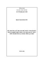 Bồi thường, hỗ trợ khi nhà nước thu hồi đất nông nghiệp theo pháp luật đất đai từ thực tiễn thành phố lai châu, tỉnh lai châu