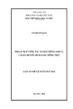 Thuật ngữ công tác xã hội tiếng anh và cách chuyển dịch sang tiếng việt