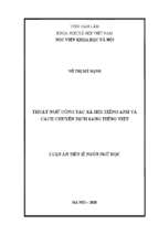 Thuật ngữ công tác xã hội tiếng anh và cách chuyển dịch sang tiếng việt