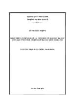 Hoàn thiện cơ chế quản lý tài chính đối với giáo dục đại học công lập ở việt nam trường hợp đại học quốc gia hà nội   