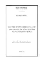 Hoàn thiện hệ thống chỉ tiêu cảnh báo tín dụng của trung tâm thông tin tín dụng ngân hàng nhà nước việt nam