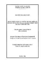 Hoàn thiện quản lý nguồn thu bảo hiểm xã hội bắt buộc đối với các doanh nghiệp trên địa bàn tỉnh phú thọ  