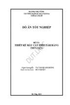 Thiết kế máy cắt thép tấm bằng thủy lực