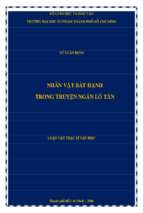 Nhân vật bất hạnh trong truyện ngắn lỗ tấn 