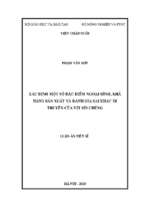 Xác định một số đặc điểm ngoại hình, khả năng sản xuất và đánh giá sai khác di truyền của vịt sín chéng