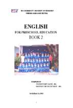 English for preschool education  book 2