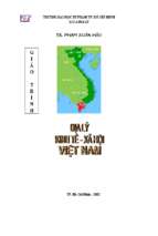 địa lý kinh tế xã hội việt nam