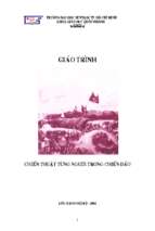 Giáo trình chiến thuật từng người trong chiến đấu