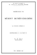 Mô đun tự do trên vành chính 