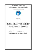 Hoàn thiện công tác kế toán hàng hóa tại công ty cổ phần thương mại và xây dựng đông vinh