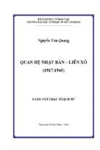 Quan hệ nhật bản   liên xô (1917 1945) 