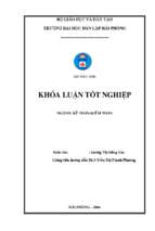 Hoàn thiện tổ chức kế toán hàng hóa tại công ty trách nhiệm hữu hạn thương mại chí chung