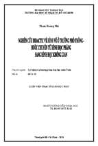 Nghiên cứu didactic về hình vẽ ở trường phổ thông   bước chuyển từ hình học phẳng sang hình học không gian 