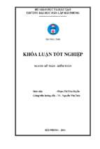 Hoàn thiện công tác kế toán doanh thu, chi phí và xác định kết quả kinh doanh tại công ty tnhh phúc tiến