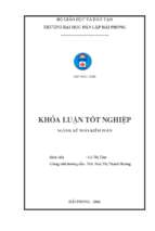 Hoàn thiện công tác lập và phân tích bảng cân đối kế toán tại công ty tnhh lan phố